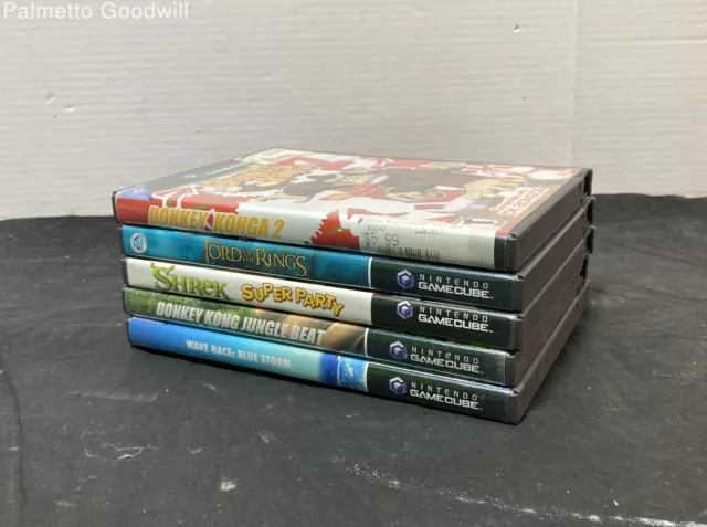 Lot of 5 Nintendo Gamecube Video Games