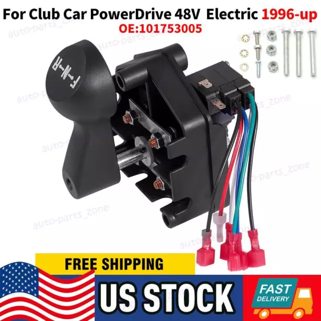 Forward Reverse Switch 101753005 with Shifter Handle for Club Car 48 Volt US