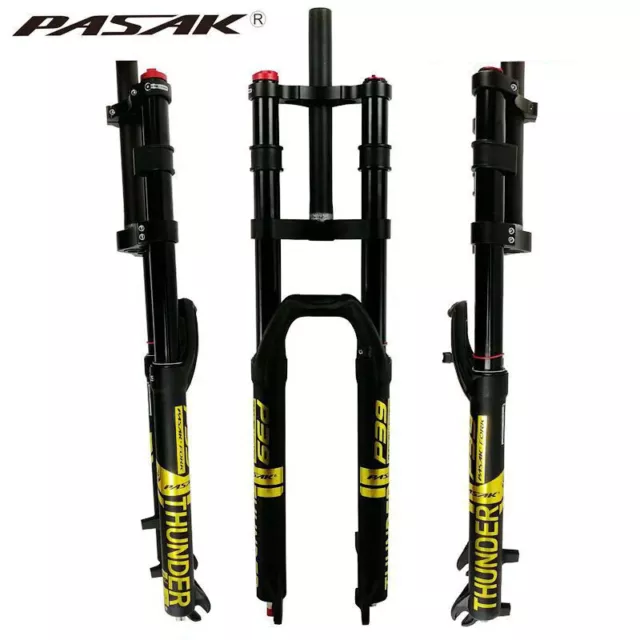 Mountain Bike Pneumatic Shoulder Shock Absorbers Front Fork Air Fork 27.5/29er 3