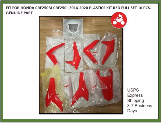2020 honda crf250l plastics