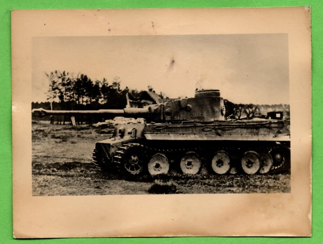 ORIGINAL FOTO PANZER VI Tiger Panzerkampfwagen VI F5 EUR 16,50 ...