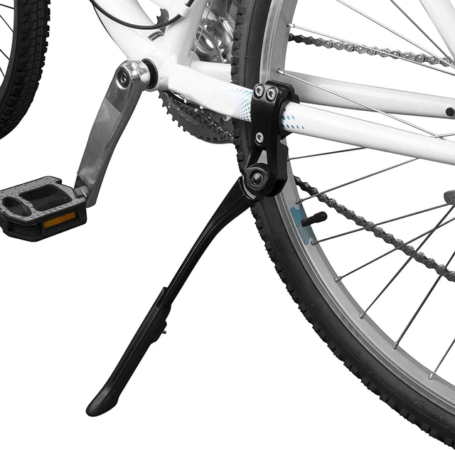 Bicycle Bike Kickstand Alloy Adjustable Height Rear Side Stand for 24 to 28 Inch