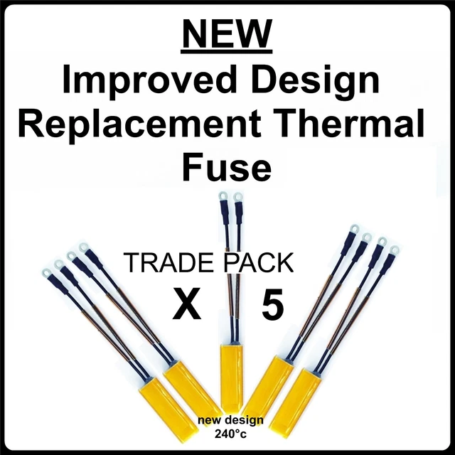 Thermal Fuses For Ghd Hair Straighteners For Repairs/ Replacement X 5