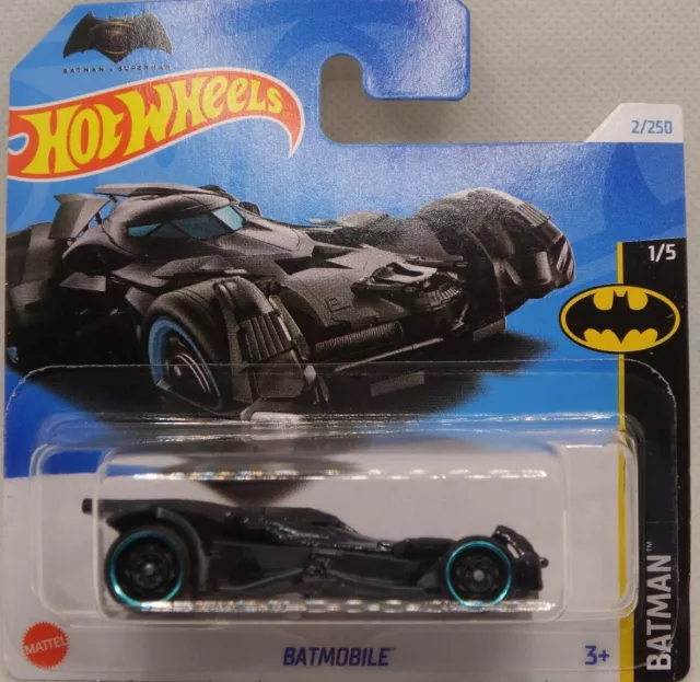 Hot Wheels Batmobile Batman 1/5 2024 2/250 HTB21-N521 Batman Vs Superman