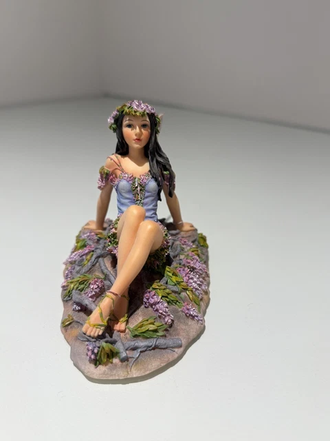 クリスティーン・ハーワス フィギュア Early Catkin Faerie THE WISTERIA FAERIE by Christine Haworth Limited Edition Leonardo