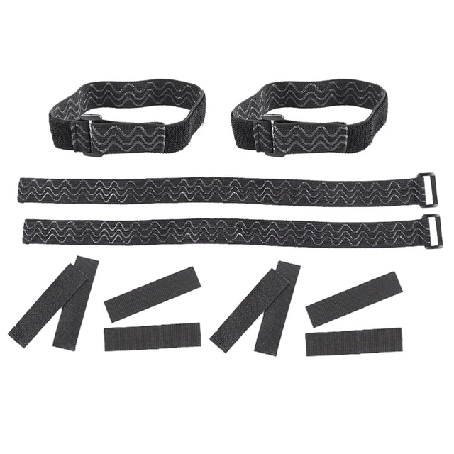 2 Set Cinturini Stivali Cinturini Escursionismo Pantaloni Pressa Donna Fissatore Alto