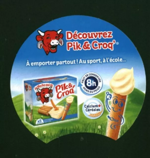 Etiquette de fromage intercalaire Vache qui Rit Vacha Lauréat au Mexique 2