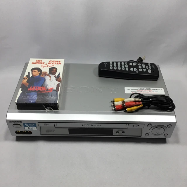 Sony VCR SLV-N750 Like New In Box, W/ Remote, Tested, VIDEO