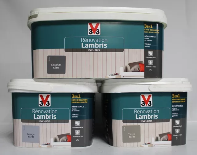 Peinture V33 Rénovation Lambris 2 L