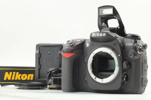 Near MINT++ 5719 Shots Nikon D200 10.2 MP CCD Digital SLR Camera Body From JAPAN 2