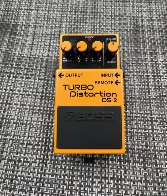 BOSS DS-2 Turbo Distortion Guitar Effects Pedal