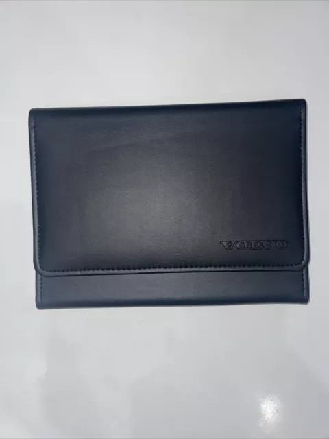 Volvo Leather Wallet Manual Handbook Genuine ✅