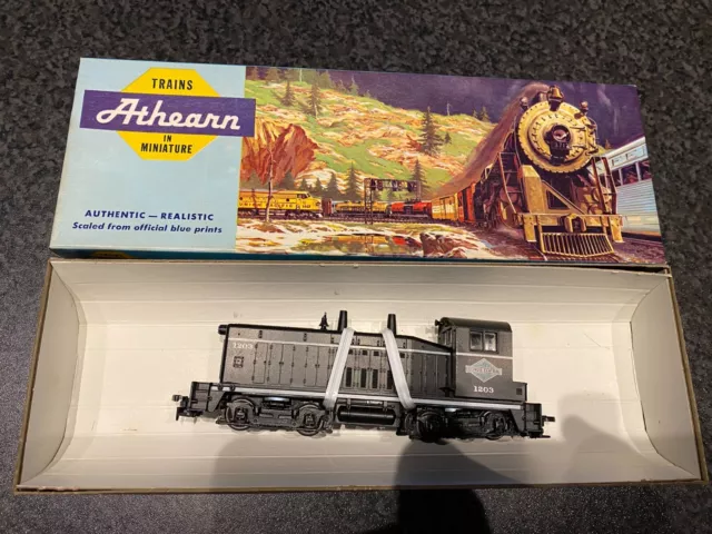 H0 - Athearn 4003 FW Switcher SW 1500 RTR Cow Illinois  Neu getestet