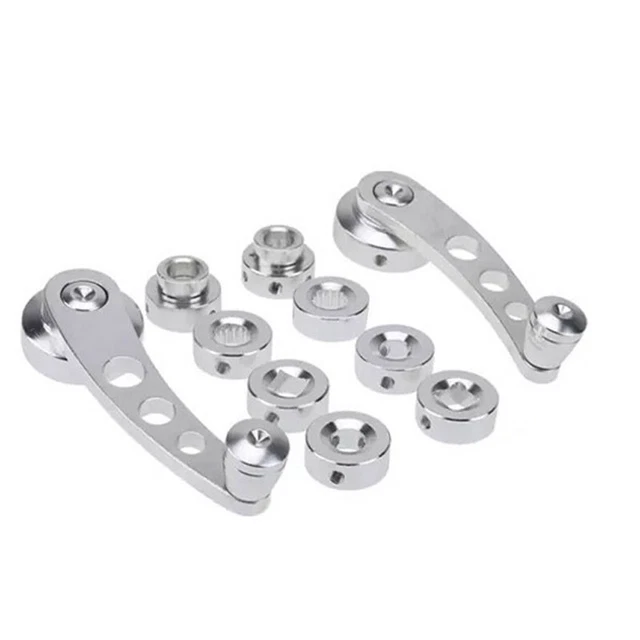 Universal Car Interior Manual Door Window Winders Crank Handles CNC Aluminum US