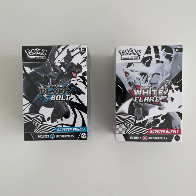 Sealed Magic: The Gathering Booster Boxes Pokemon TCG: Black & White "Black  Bolt & White Flare" Booster Bundle - 5 Sets (12 Packs) Black Bolt White  Flare Booster Packs Sealed