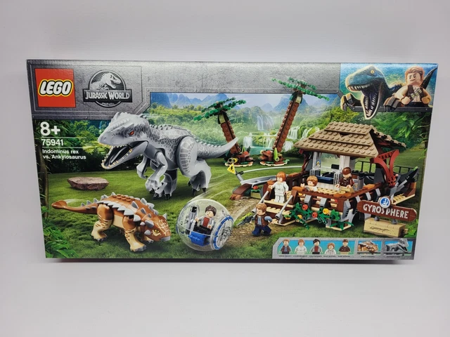LEGO JURASSIC WORLD 75941 indominus Rex vs Ankylosaurus £140.00 ...