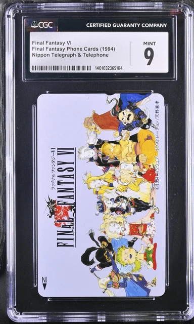 FINAL FANTASY VI Promo Art Card Transformed Tina Yoshitaka