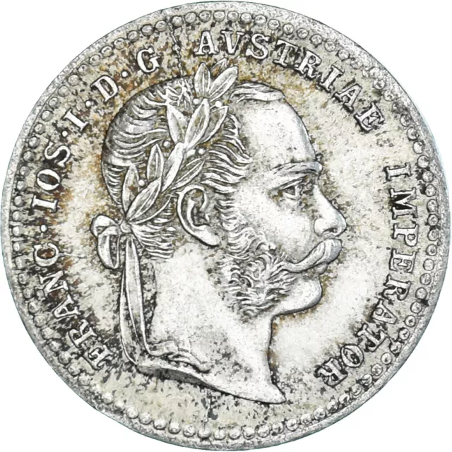 [#1153530] Monnaie, Autriche, Franz Joseph I, 10 Kreuzer, 1872, TTB+, Argent, KM