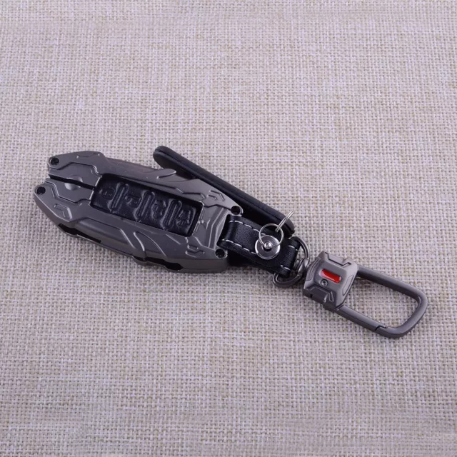Alloy Smart Key Fob Case Shell Cover Holder Fit For Infiniti Nissan Qashqai