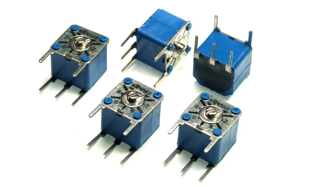 10K Ohm 1W ±10% Cermet potenziometro trimpot trimmer T12X-PM06X 10K (5 pezzi)
