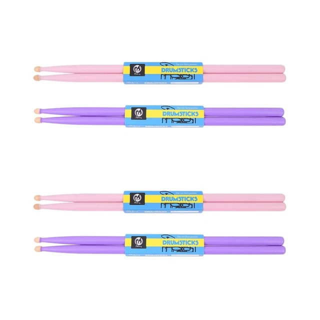 Abaodam 2 Pièces Baguettes De Batterie Rétractables En Plastique - Balais Jazz Pour Débutants Avec Poignées Confortables