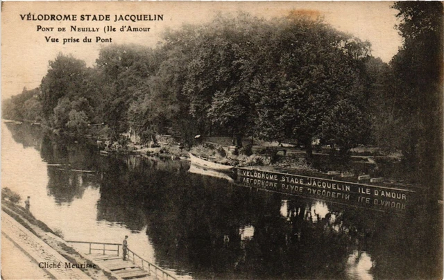 CPA Pont de Neuilly - Vue prise du Pont (274833)
