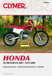 Clymer Honda XL/XR/TLR 125-200 (1979-2003) M318-4 Shop Service Repair CM3184 Clymer Honda XL/XR/TLR 125-200 (1979-2003) M318-4 Shop Service Repair CM3184