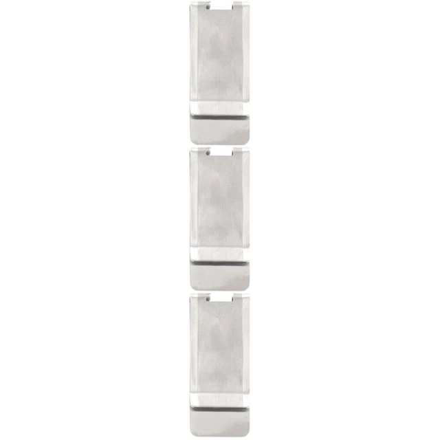 Porta Carte RFID In Acciaio Inox Con Blocco - Portafoglio Sottile Da 6 Slot Per Uomo E Donna, Argentato