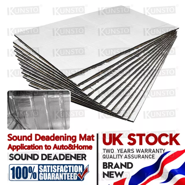 Sound Deadening Sheet Car Firewall Heat Shield Thermal Insulation Proofing Mat