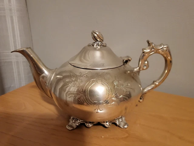 Teiera Vintage In Silver Plated