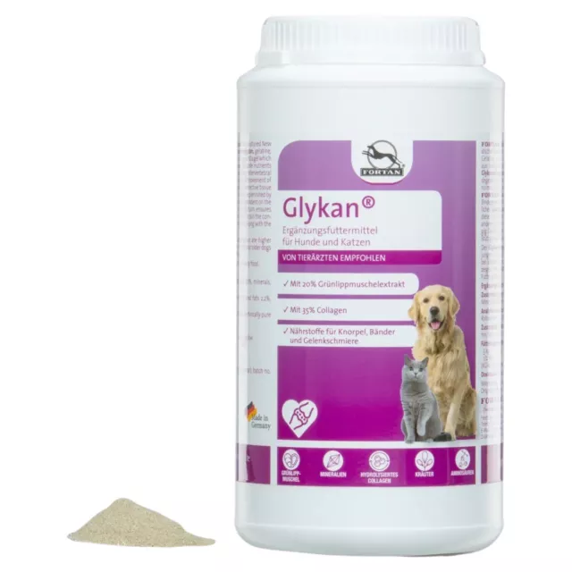 Fortan Glykan 1,2 KG per Cartilagine E Giunti Di Cani, Nuovo