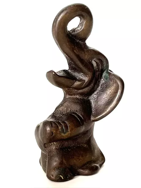 Vintage Cast Iron Elephant Bottle Opener 1940s Dumbo Republican Party Symbol 2