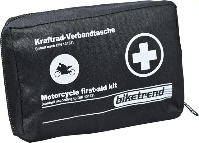 Kit di Primo Soccorso per Auto e Moto, Omologato Secondo DIN 13167