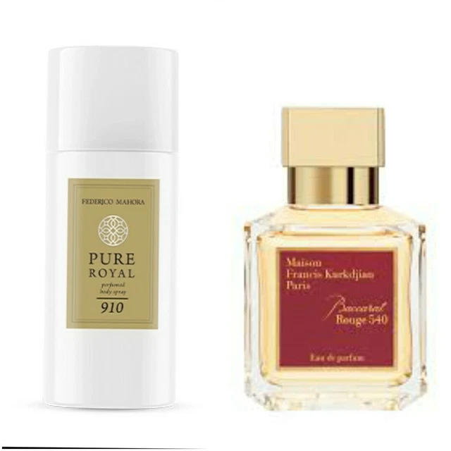 FM 910 PURE Royal Federico Mahora Unisex Perfume Body Spray 150ml
