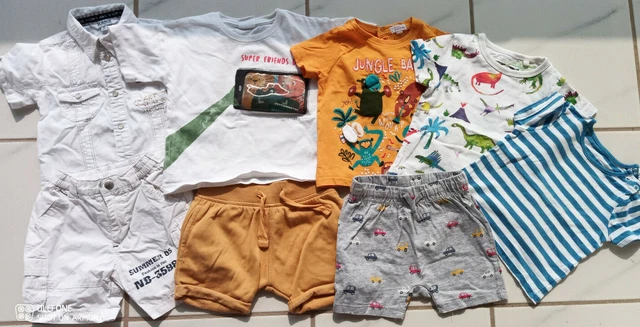 Pacchetto estivo bambino 6-9 mesi NEXT ZARA TU H&M KANZ mix match