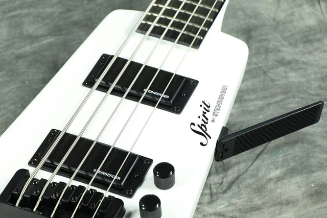Steinberger Spirit Collection XT-25 Standard Basse Blanc 5-Strings Avec Housse 9