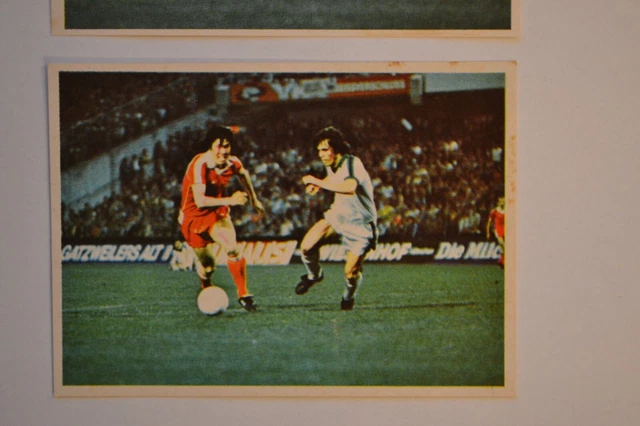 2x Rookie, Matthäus, Bum Kun Cha, Eintracht Frankfurt, Bergmann, Fussball 80/81 3