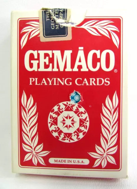 Vintage Mystic Lake Casino Gemaco Playing Cards Prior Lake Minnesota Used