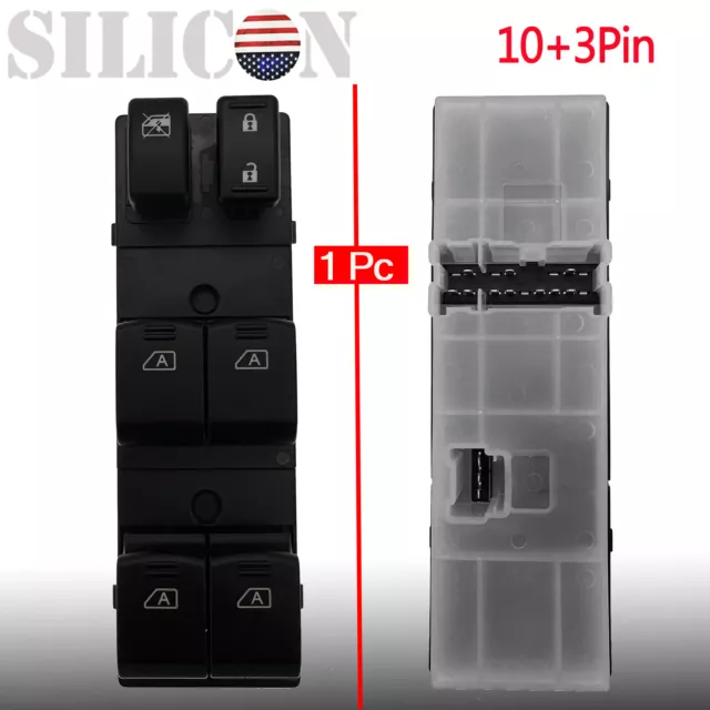 Front Left Master Window Switch For Infiniti G37 Q40 3.7L, G25 2.5L, G35 3.5L