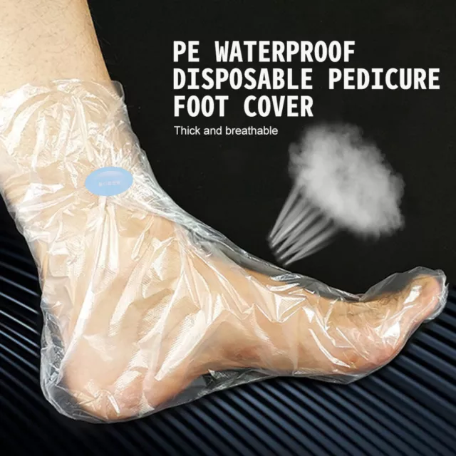 200pcs Paraffin Foot Liner  Wax Foot Gloves  Insulated Liner