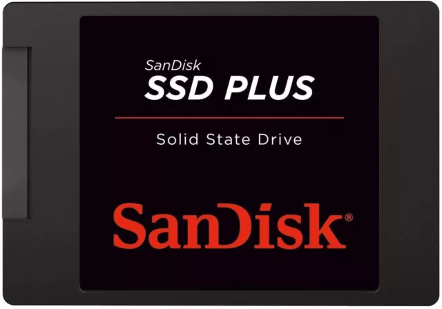 SanDisk SSD PLUS 480GB Sata III 2,5 Zoll Interne SSD, bis zu 535MB/Sek