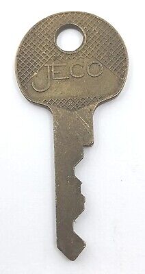 Llave vintage JECO H9 Cleveland O Appx 1-3/4" bloqueo