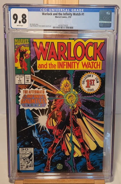 Warlock and the Infinity Watch (1992) #1 CGC NM/M 9.8 White Pages Marvel 1992