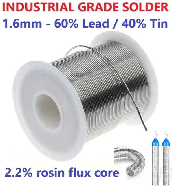 Premium 60/40 Solder Wire - 0.7mm Multicore Flux For Electronics & PCB Repair 9 thumbnail image