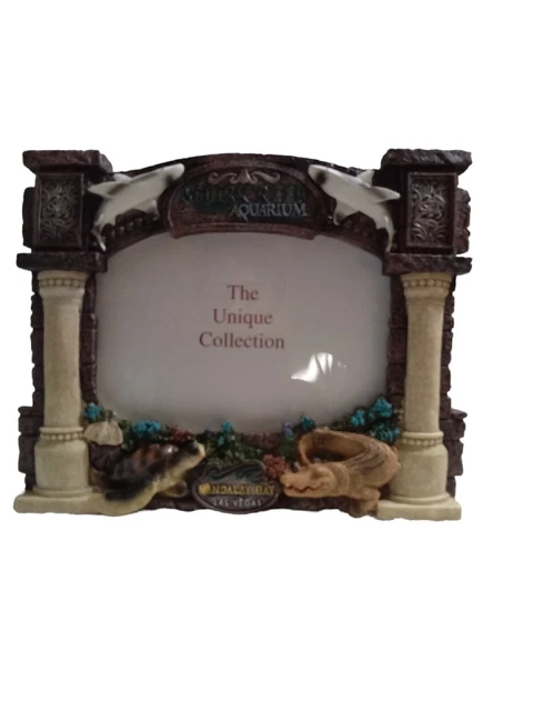 Shark Reef Aquarium at Mandalay Bay Casino 11" x 9" Picture Frame Brand NIB