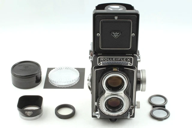 ALL Works [TOP MINT Hood] Rollei Rolleiflex 3.5 T TLR 6x6 Film Camera 75mm JAPAN