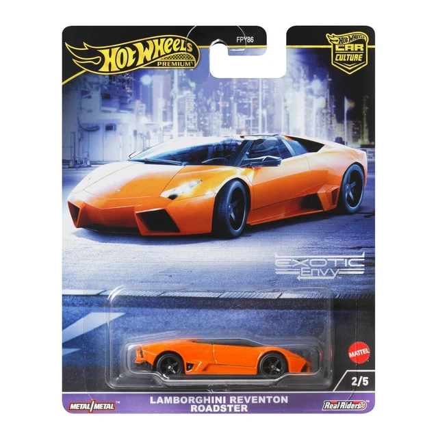 HOT WHEELS PREMIUM Car Culture 2024 Exotic Envy Lamborghini Reventon