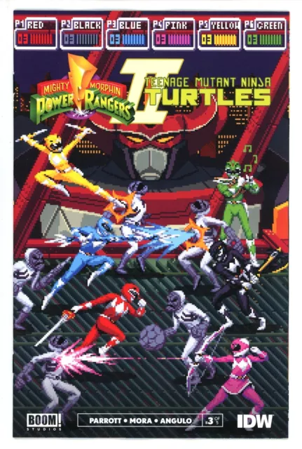 Mighty Morphin Power Rangers / Teenage Mutant Ninja Turtles II #3 Boom! Studios