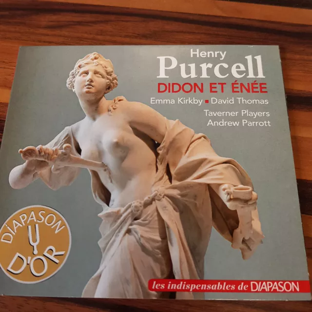 ANDREW PARROTT: Purcell - dido And Aeneas  GAT  > VG+(CD)