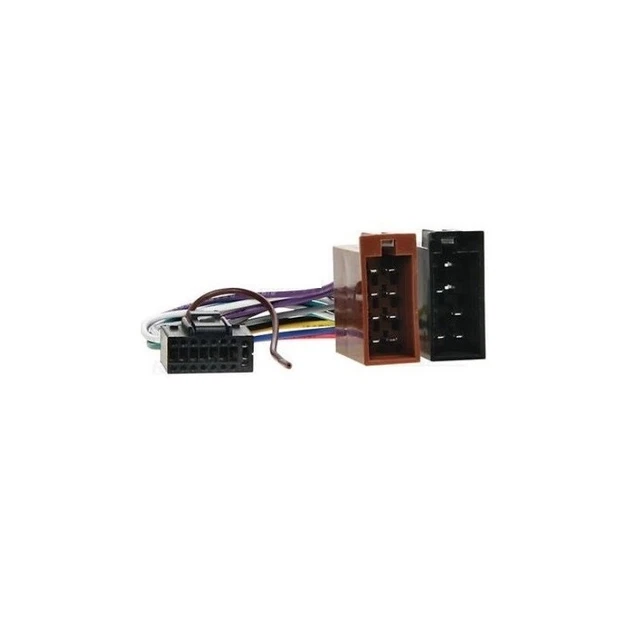 Câble Adaptateur ISO Pour Autoradio JVC KD-R484, KD-R482, KD-R691 - Neuf TechExpert